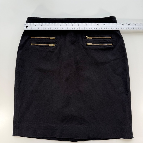 Banana Republic Black Pencil Skirt Size 8 - Picture 3 of 8